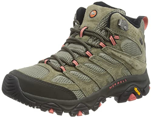 Merrell Women's Moab 3 Mid Gtx Hiking Shoe, Olive, 8 UK
