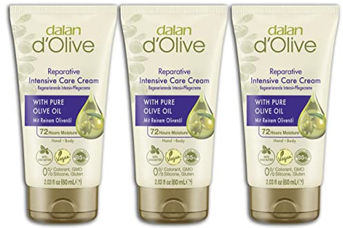 3x Dalan d´Olive - Intensivcreme - 60 ml - Tube