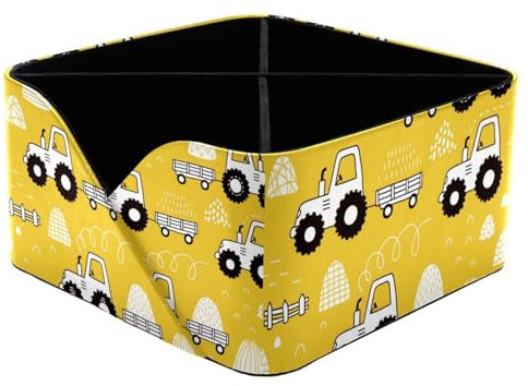 VAPOKF Bauernhof-Traktor-Auto-Schreibtisch-Organizer mit 4 Fächern, Stiftehalter, Stiftehalter, Aufbewahrungsbehälter für Schreibtisch, Schreibtisch-Aufbewahrung, Schreibwaren-Zubehör für Home Office