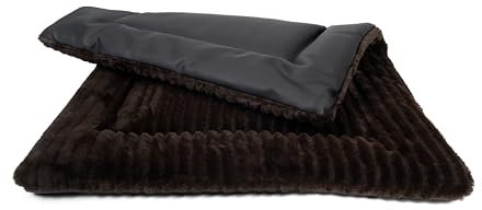 Harmony Flex 4cm gefütterte Hundedecke mit schmutzunempfindlicher Unterseite, Katzendecke, Liegedecke für Hunde und Katzen