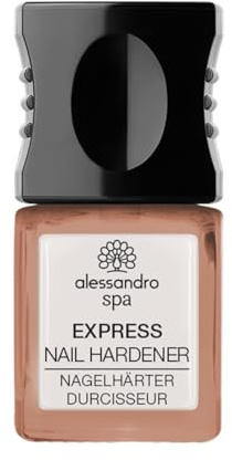 alessandro EXPRESS NAGELHÄRTER HAZELNUT - 2in1 Produkt - 10ml