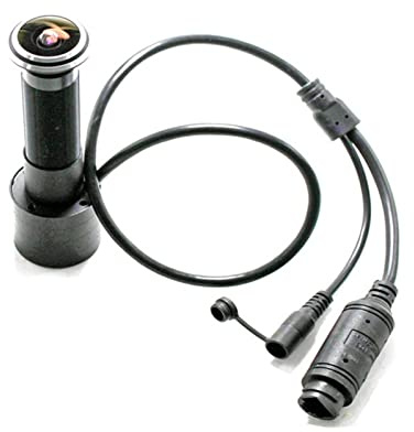 Judas de porte 1080p HD Caméra IP grand angle réseau de vidéosurveillance Mini PoE P2P Audio – H.265 1,78 mm Objectif caméra de sécurité