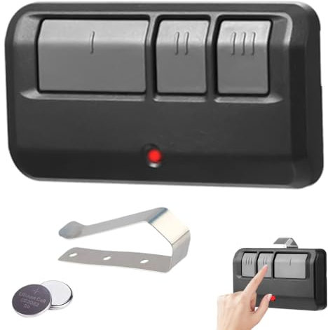 Garage Door Operator, Garage Door Hand Transmitter, 2 Pieces Remote Control Garage Door, for Motor Lift Remote Control 94333EML 84335E Garage Door Opener Remote Control Garage Door Operator Compatible