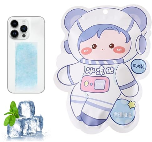 10 cerotti rinfrescanti in gel – Compresse refrigeranti per collo e corpo | Raffreddamento istantaneo durante le attività all'aperto e i viaggi