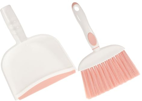 Healifty Petite Pelle à Poussière Et Balayette Mini Balai Et Pelle à Poussière Pour Nettoyage De Bureau Balai De Nettoyage Pratique