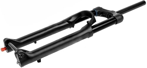 PLSZLL MTB Boost Fork 110x15MM Thru Axle 27.5 29inch DH AM XC Downhill Mountain Bike Air Suspension Rebound Adjustmable 140MM Travel Straight/Tapered Front Manual Lockout (Colo