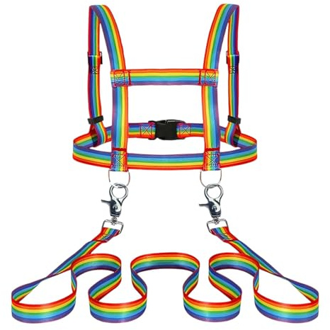 Giocattolo a Forma di Redini per Cavalli, Giocattolo Equestre per Bambini, Imbracatura di Sicurezza per Bambini, Misura Regolabile, Adatta al Gioco e Favorisce le Capacità Motorie (colore)