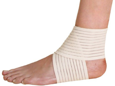 Hydas 1503 - Stützbandage Knöchel, Medizinprodukt, 1 Paar , 2 Stück (1er Pack)