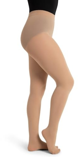 Capezio Sottoposto Ultra Morbido con Cintura a Maglia Collant, Nude, L/XL (Pacco da 3) Donna