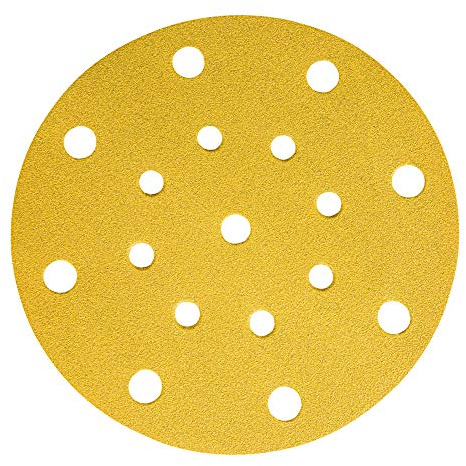 STIER Schleifscheiben Universal D150 / P80 / 16-Loch / 25 Stk., Schleifpapier, Exzenterschleifpapier, Exzenterschleifscheiben, 150mm