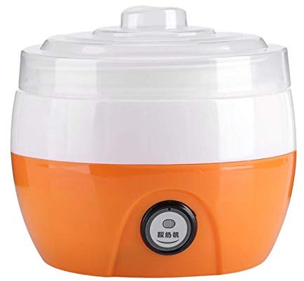 HMTE Yaourtière électrique Automatique yaourtière Machine Yaourt Outil récipient en Plastique Appareil de Cuisine EU sorbetière