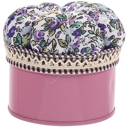 Ciieeo Nähnadelkissen Mit Stecknadeln Aus Glas Reißnadeln Und Bunten Kopf-stecknadeln Praktischer Nadelhalter Und Organizer Für Zuhause Und Büro