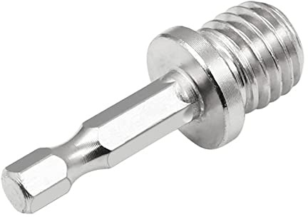 M14 Hex Drill Adapter, Woodworking Connector, Wood Splitting Electric Wrench, Adapts Electric Drills to High Torque, Hex Drill Adapter, Woodworking Drill Bit Adapter, Rod, Wind Batch Electric,