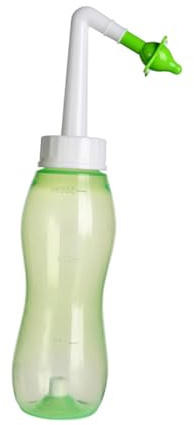 Pe Nasenspülflasche aus 300ml Grün für Kinder und Erwachsene | Einfach zu Verwenden, Tägliche Nasenpflege, 1 Stück, für Sanfte Spülung bei Kindern