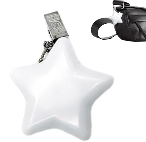 Luz LED táctil de bolsa, iluminador de bolsa de luces LED, sensor automático, llavero de luz, lámpara de monedero en forma de estrella de corazón para cumpleaños, día de San Valentín