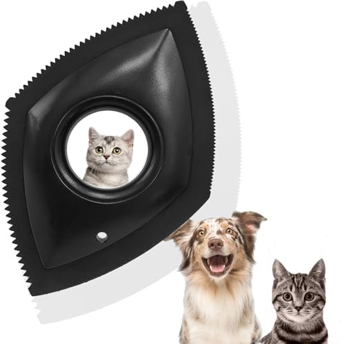 CEASELESLY Brosse Anti Poils Animaux Brosse pour Poils d'animaux domestiques,épilateur de Poils de Chien pour Tapis,Réutilisable,Idéal pour Les Meubles/Les Tapis/Les canapés/Les Voitures