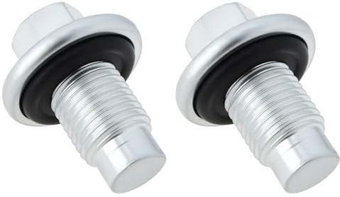 LT Easiyl Lot de 2 Vis de Vidange d'huile Moteur pour Automobile AJ813202 LR073675 Compatible avec Jaguar Et Compatible avec Land Rover