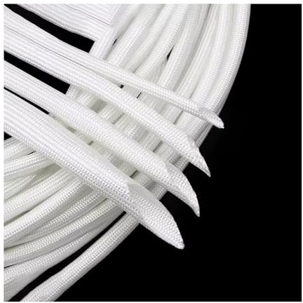 1 guaina in fibra di vetro ad alta temperatura 1M - 1-50mm D, resistente al calore fino a 600°C, avvolgimento del filo isolato for la protezione dei cavi(2.5mm)