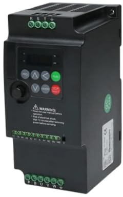 Convertidor de frecuencia 220 a 380 VFD, entrada monofásica, salida trifásica, 1,5 kW/2,2 kW/3,7 kW/5, kW/7, kW(HE200-1.5KW)