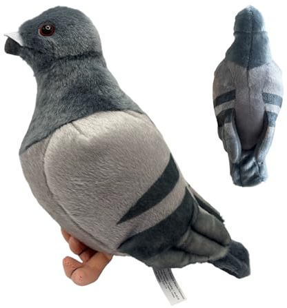 Genérico Peluche de Pájaro - Muñeco Suave Realista y Tierno | Muñeca Suave Almohadas Peluche | para Compañía Consuelo Regalos Navidad Cumpleaños Dormitorio Coche Sofá Niños Niñas