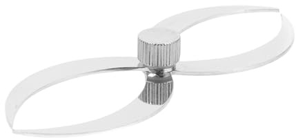 Calibradores de Cuenco de Doble Extremo para Torneado de Madera | Acero Inoxidable, Medición Simple y Uso Múltiple, Alta Dureza, Color Plata