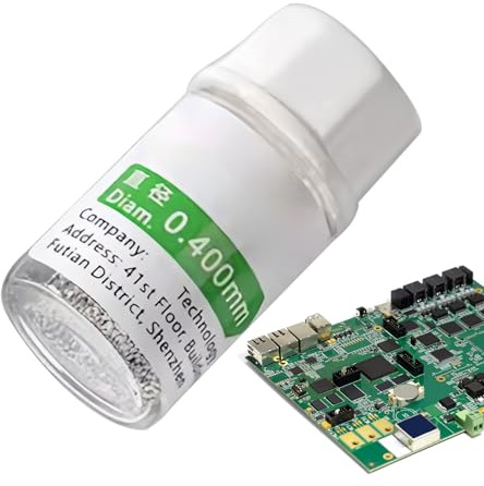 Saldatura BGA | 25000 Palline di Saldatura in Granuli,0.3/0.4/0.45/0.5 mm Flusso Di Saldatura,Per Riparazione di Schede Madri Mobili, MicroChip e Macchine di Alta Precisione