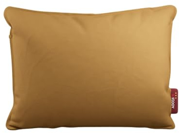 Stoov Heizkissen mit Abschaltautomatik - Kabelloses Wärmekissen mit Pro Akku: bis zu 10 Std. Wärme - Elektrische Wärmflasche für Rücken & Nacken - Ploov³ 45x60 cm Canvas Gelb