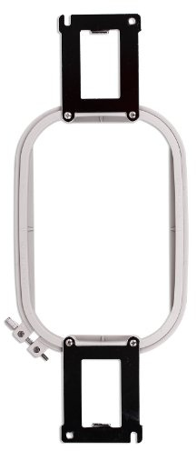 PFAFF creative Petite Square Hoop 80 x 80 mm – Stickrahmen Nr. 821006096 – für kleine Projekte – 3 Stickdesigns inklusive