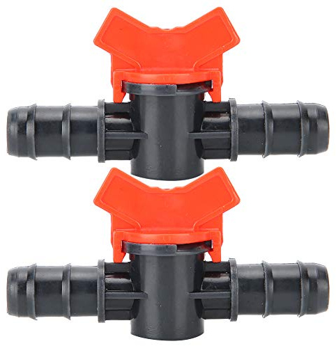 Pssopp 2PCS Aquarium Wasserflussregelventil Kunststoff Aquarium Luftstromregelventil Aquarium Schlauch Rohranschluss[14mm] Hochdruckpumpen