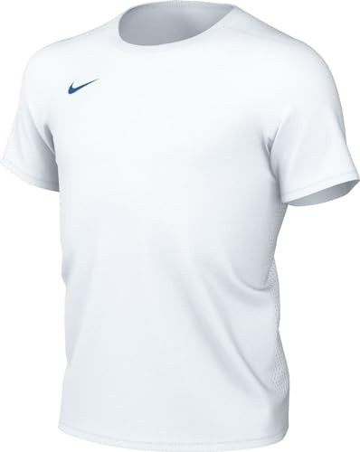 Nike Unisex Kinder Y Nk Df Park Vii JSY T-Shirt, White/Royal Blue, XS EU