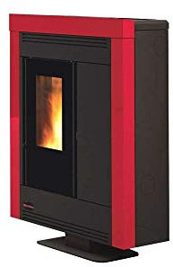 EXTRAFLAME - STUFA A PELLET EXTRAFLAME SOUVENIR PLUS STEEL 5.0 BORDEAUX - 31227