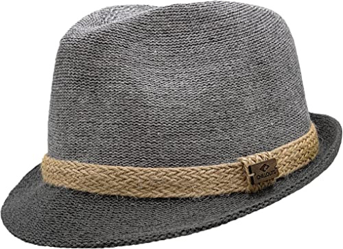 CHILLOUTS Herren Sendai Hat Trilby, Grau, S-M EU