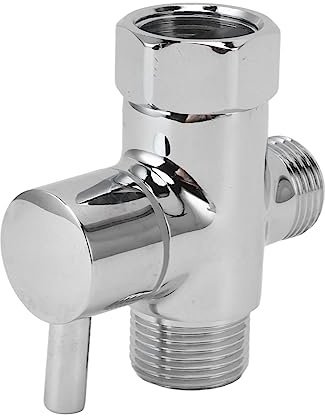 Naroote Deviatore Doccia a 3 Vie, Deviatore Doccia a 3 Vie in Ottone Superficie Delicata Pregevole Fattura Soffione Doccia Portatile