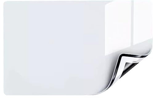 Autocollant pour Tableau Blanc Amovible, Papier pour Tableau Blanc effaçable à Sec, Grand Papier Autocollant pour l'école, Le Bureau, Le Menu de la Maison, 120 x 200