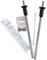 Celo Resitherm Gewindestangen M16 Länge 385mm mit Anschlussgewinde M12x70mm, Edelstahl A4-2er Set