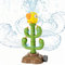 MoKo Jouet d'Arrosage d'eau pour Enfants, Jouet d'eau Extérieur Mignon en Forme de Cactus, Jouets d'été pour l'Arrière-Cour, Pelouse, Jardin et Piscine, Vert