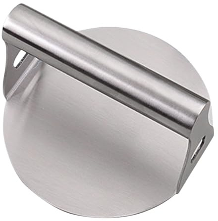 ROMISBABA Presse à Hamburger Métal avec Poignée Outil De Cuisine pour Steak Haché Moule De Cuisson Compact