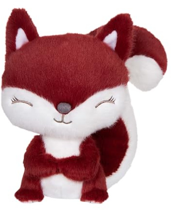 Gipsy Toys – Peluche ECUREUIL Color - 15 CM – Rojo Cereza