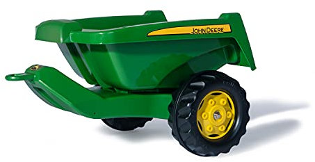 Rolly Toys John Deere Anhänger (rollyKipper II Hänger; Kippfunktion; Kinder ab 2,5 Jahre) 128822