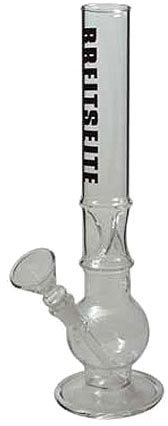 BREITseite Glaspfeife Ice