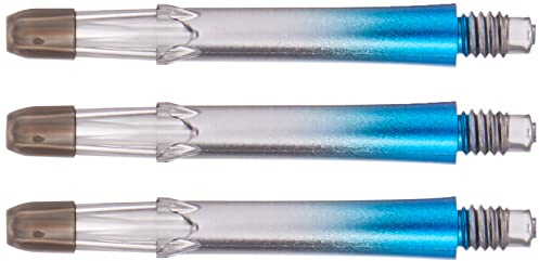L-style L-Shaft Straight Milky-White Two-Tone 190-260 - 330 von Thor-Sports orange - pink - blau - lila - rot - grün/Made in Japan/zweifarbige Dart Schäfte 2-Tone milchig Weiss
