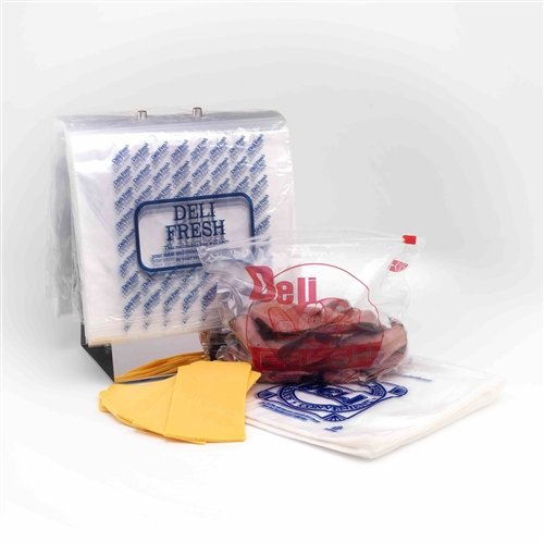Deli Bags 1000 Count Saddle Bag Press to Seal LDPE 10x8 Plastic