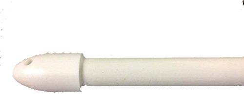 Ians Emporium Renaissance 10mm Super Round Extendable Metal Net Rail, White, 180-300 Cm