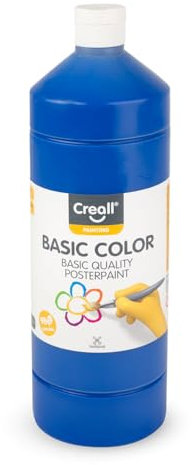 Creall havo01812 1000 ml 12 Royal Blau Havo Basic Farbe Poster Paint, Flasche