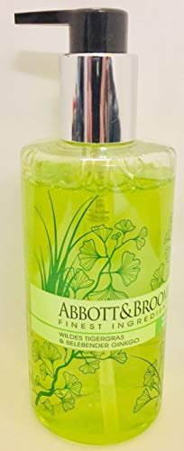 Abbott&Broome Handseife wildes Tigergras & belebener Ginkgo im Spender, 1 x 300 ml