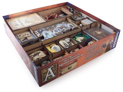 Brettspiel Organizer kompatibel mit Die Legenden von Andor + Erweiterung Neue Helden