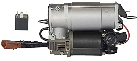 Bisenya Compressore a sospensione pneumatica compatibile con A6 S6 A.v a n.t C6 4F 04-11 4F0616005 4F0616006A 4F0616005E Pompa a sospensione pneumatica