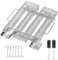 UQTUKO Générateur de fumée froide avec anse en acier inoxydable avec crochet et brosse de nettoyage - Générateur de fumée froide - Pour barbecues, barbecues, fumoirs, réutilisables, 22,5 x 21 x 4cm