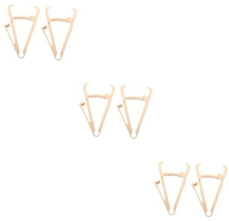 NIYANGLE 6 Pièces Graisse Étrier Ruban à Mesurer La Graisse Pince à Graisse Corporelle Pieds à Coulisse Calculateur De Graisse Corporelle Calculateur D'imc Plastique Abs Ruban Adhésif Corps