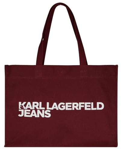 Karl Lagerfeld Jeans, Dam, Essential Logo Shopper, Purpur, One size